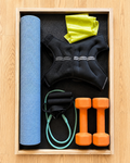 Sweat & Stow - Rolling Gym Storage Cart